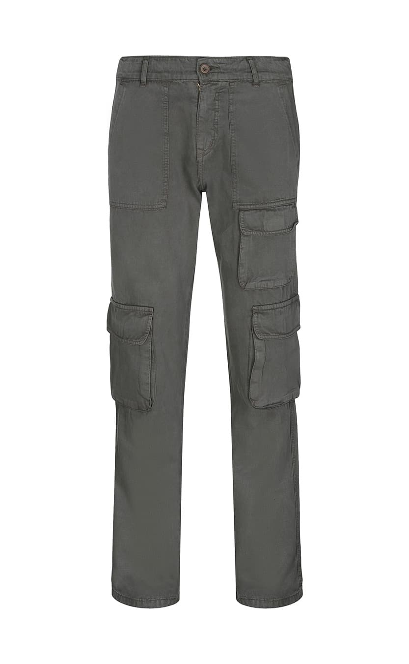 شلوار کتان 5 جیب مردانه