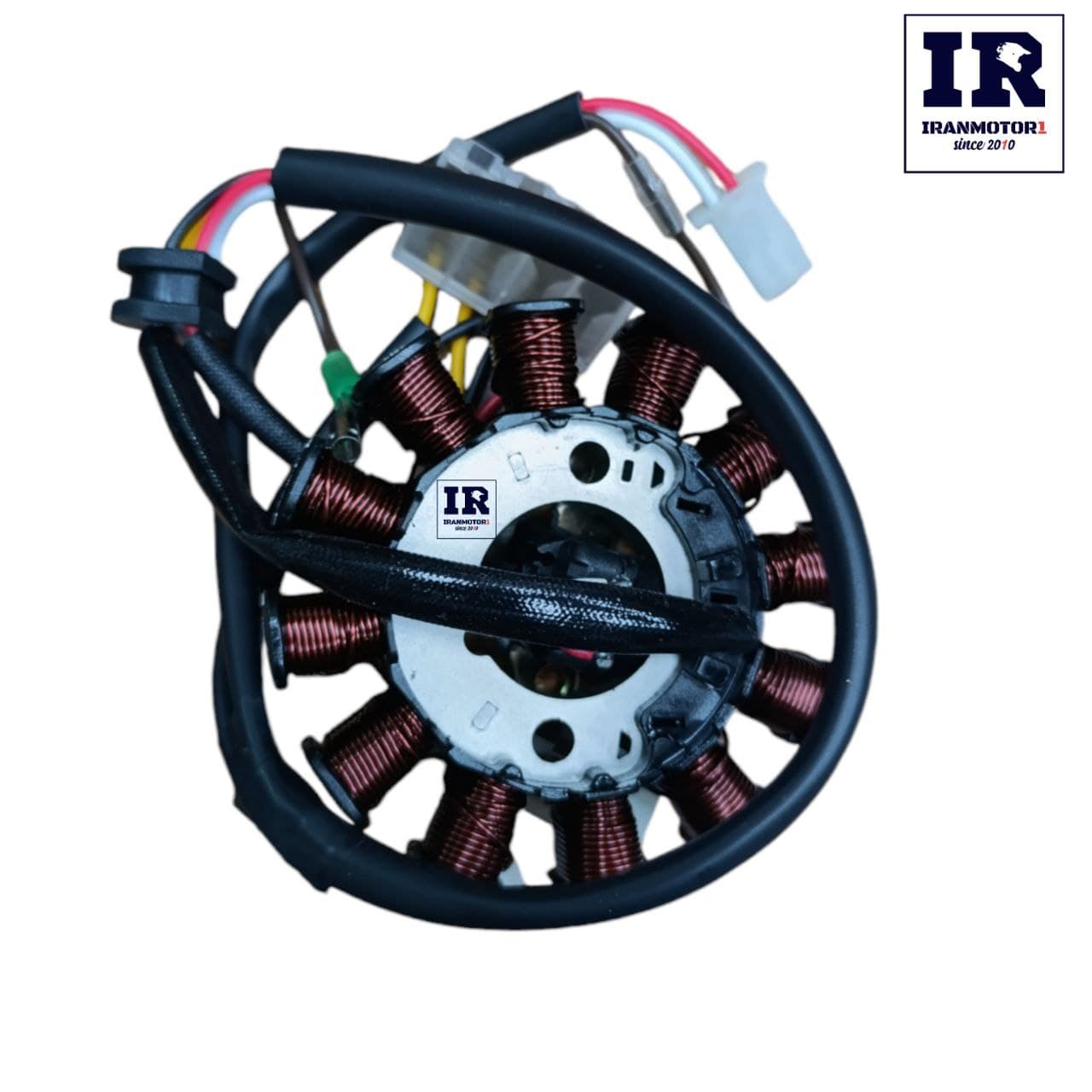 دستگاه سیم پیچی برق (بوبین) موتور سیکلت TVS ROCKS