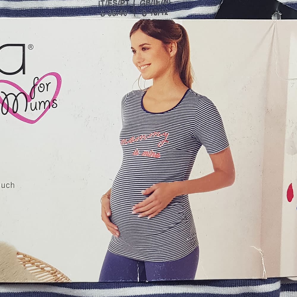 تیشرت بارداری زنانه اسمارا کد b3064