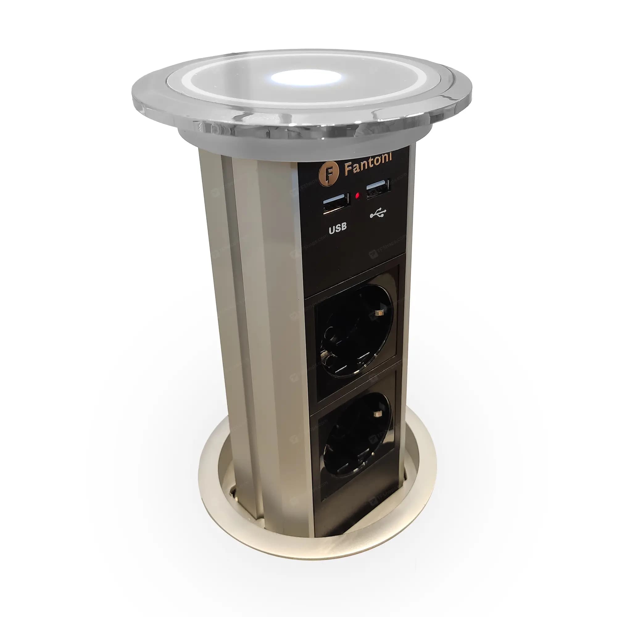 پریز برق استوانه ای فانتونی مدل N372