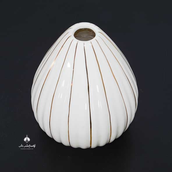 ستون کوزه ای کوچک کرم خطی سرامیکی