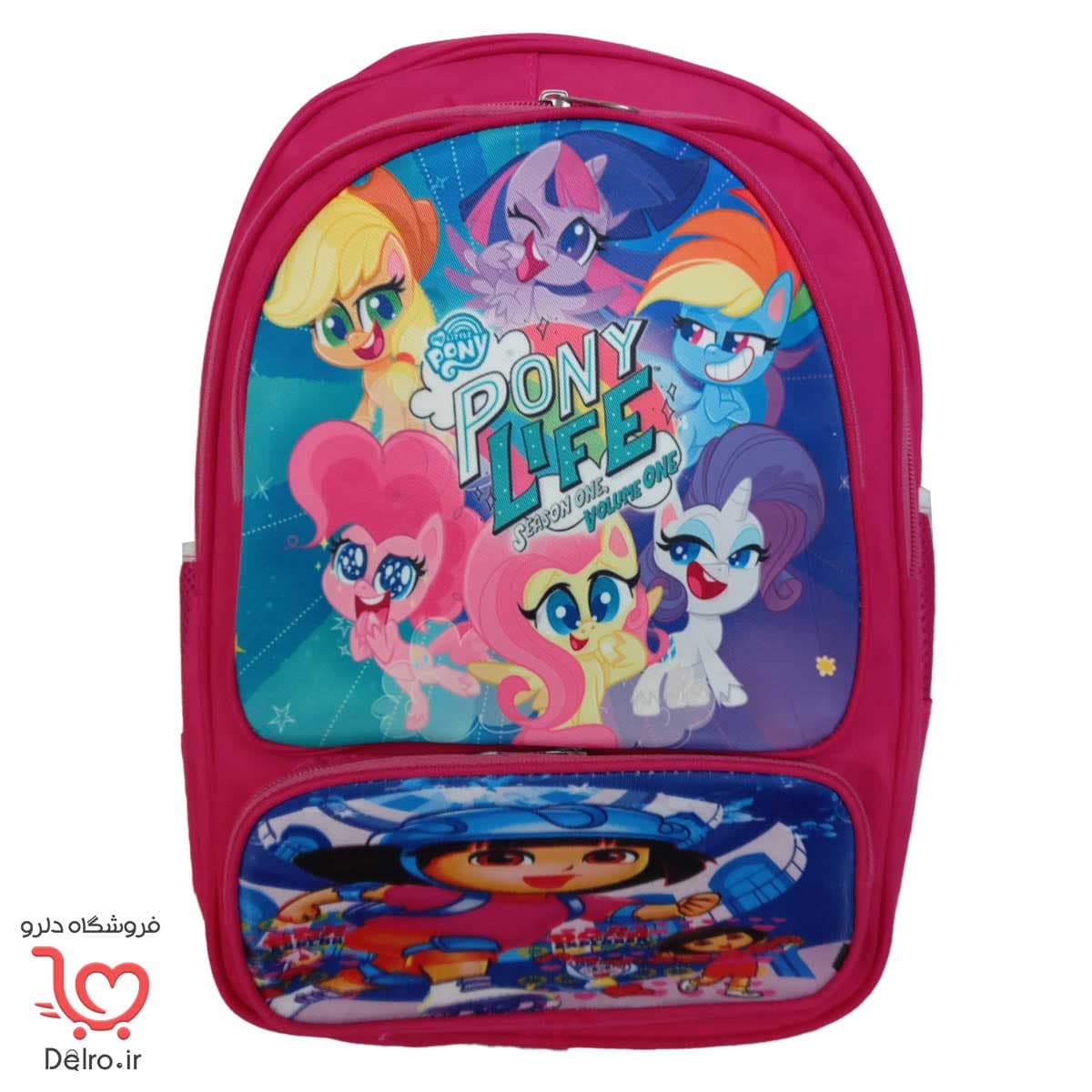 کوله پشتی دخترانه ابتدایی اسب های تک شاخ k1160-4