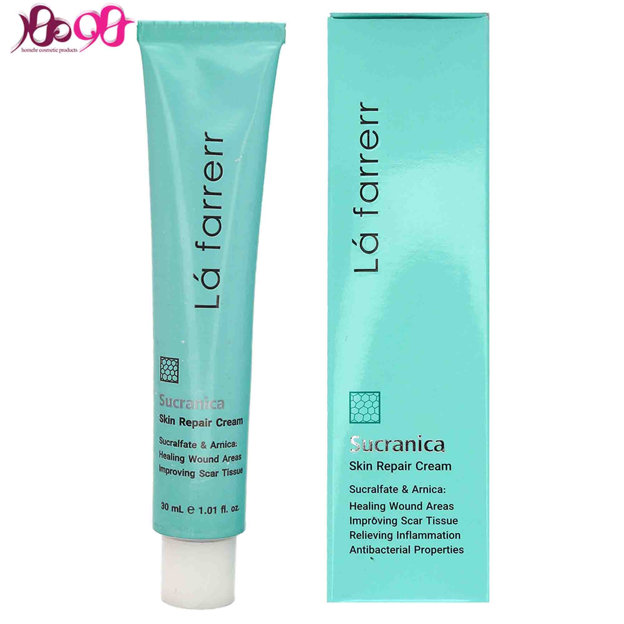 کرم ترمیم کننده پوست لافارر مدل Sucranica حجم 30 میلی لیتر