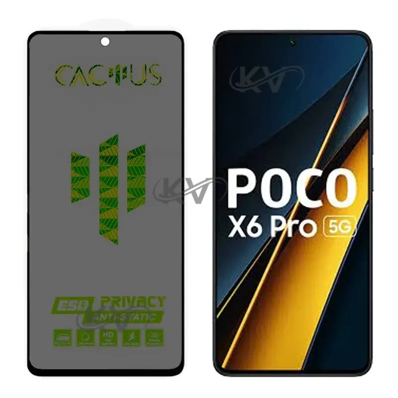 گلس حریم شخصی کاکتوس شیائومی Poco X6 Pro