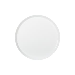 بشقاب تخت 21 سانتیمتری سفید