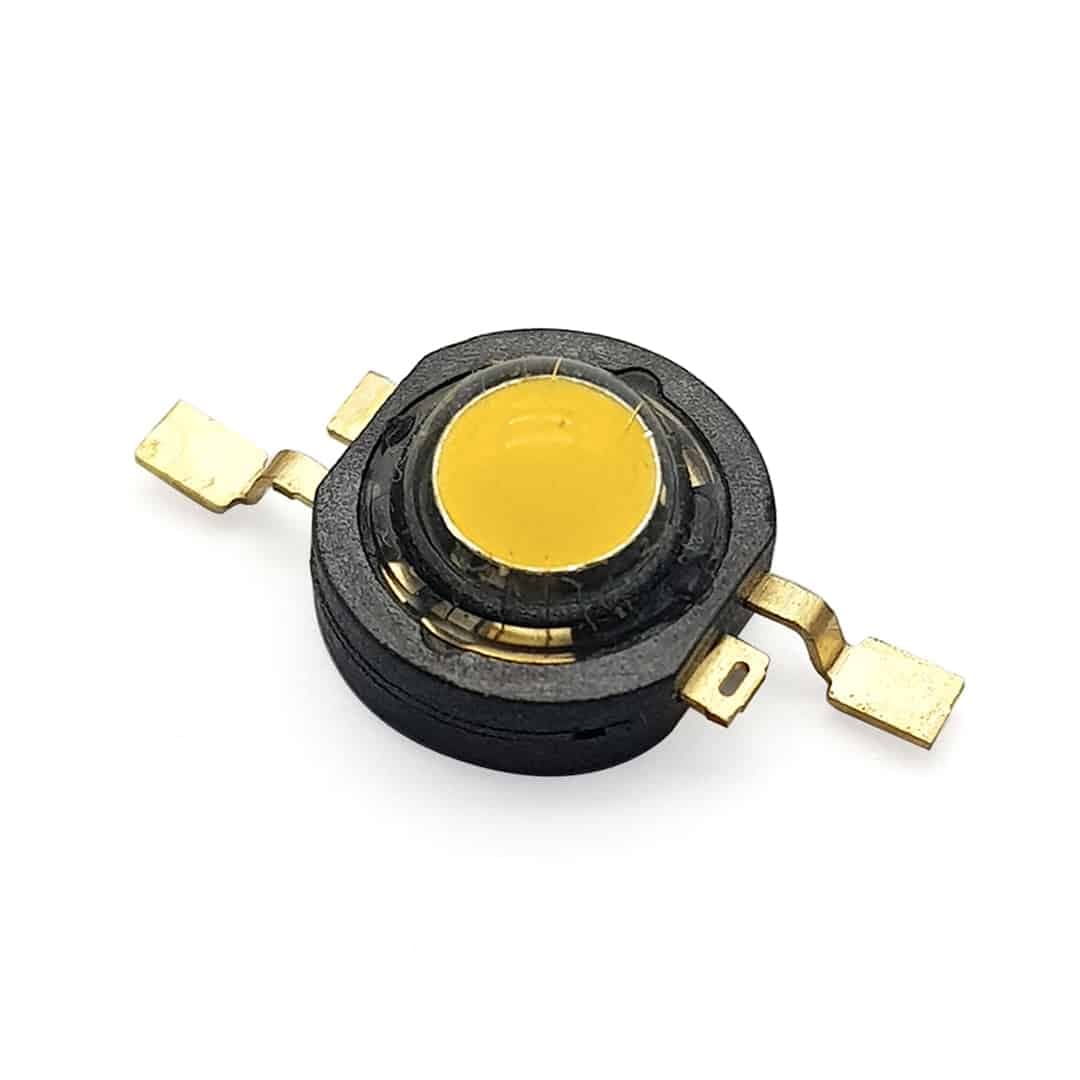 ال ای دی پاور 1 وات سفید زنردار EVERLIGHT تایوانی بسته 5 تایی