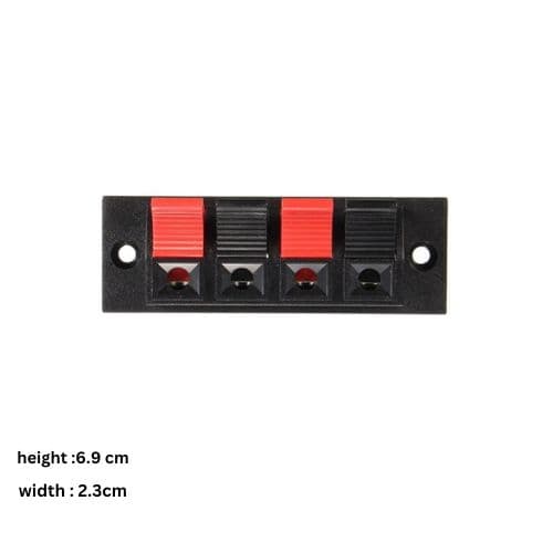 ترمینال ( سیم گیر ) بلندگو ۴ تایی بزرگ رو پنلی