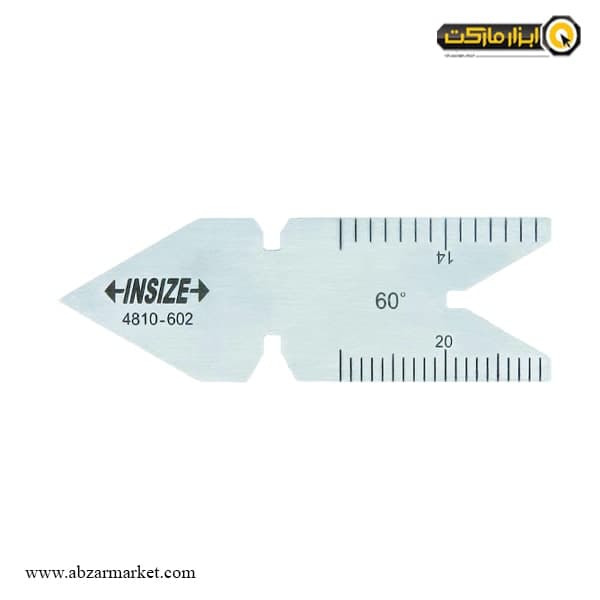 شابلون رنده پیچ بری اینسایز 60 درجه اینچی مدل 602-4810
