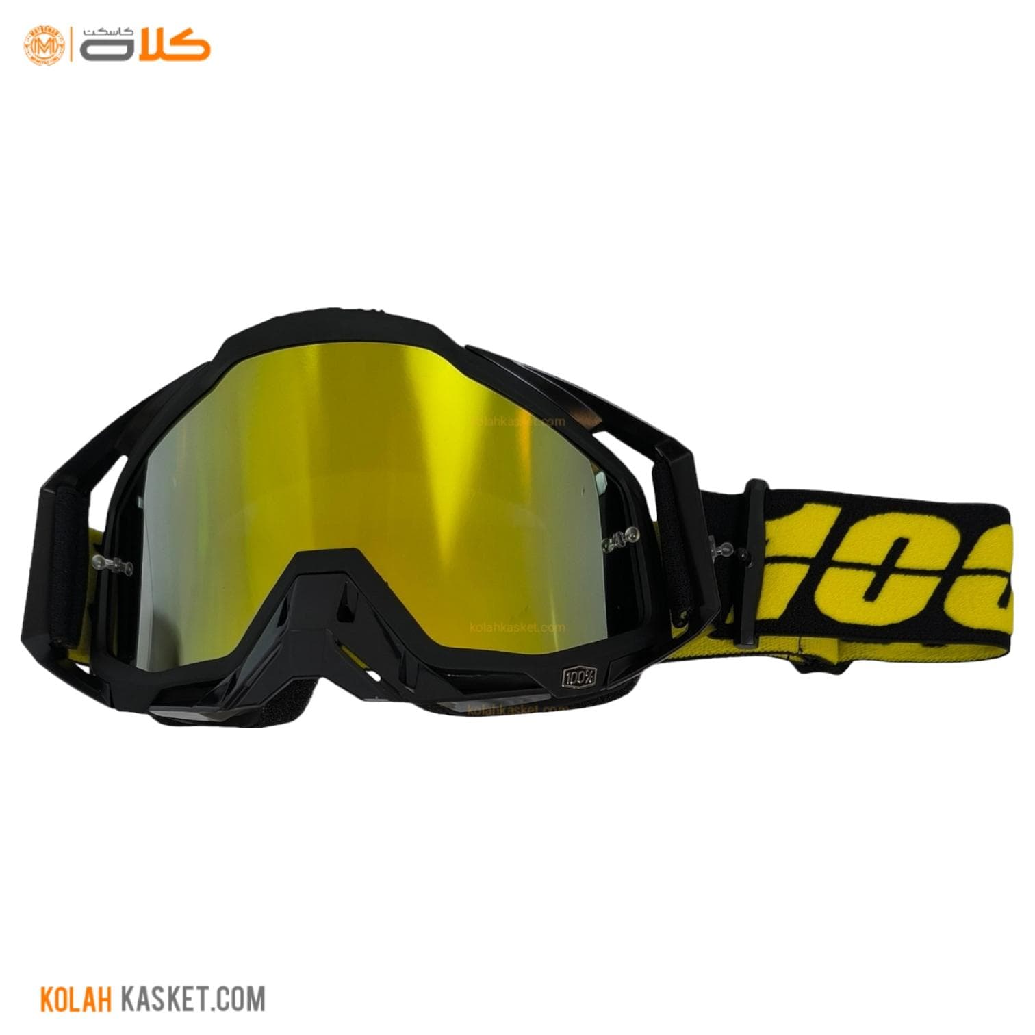 عینک موتور سواری کراسی مشکی | برند 100% کد 63