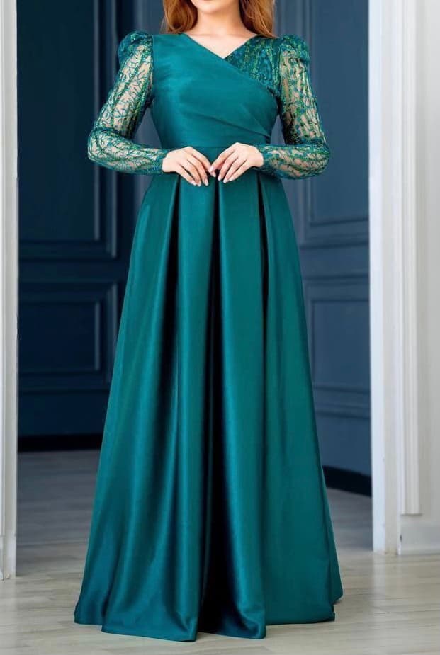 پیراهن مجلسی زنانه و شب ماکسی مدل ویکی