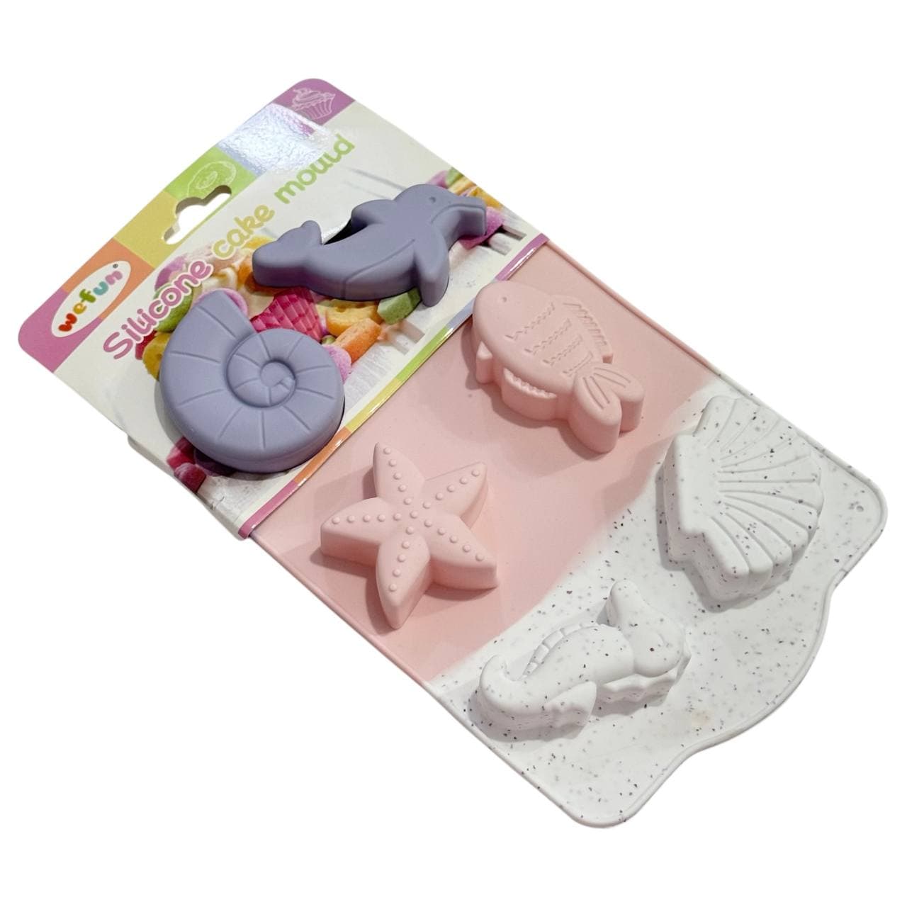 قالب سیلیکونی طرح موجودات دریایی کد 12