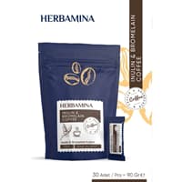 قهوه فوری اینولین و بروملین هربامین 30 عددی