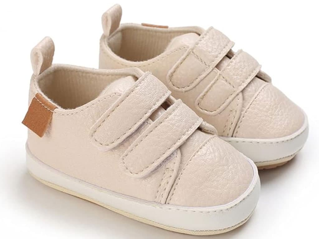 پاپوش استپ دار نوزادی کرم رنگ