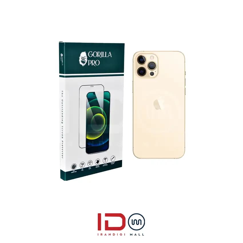 گلس و محافظ هیدروژلی (مات) بدنه گوشی اپل مدل iPhone 12 Pro