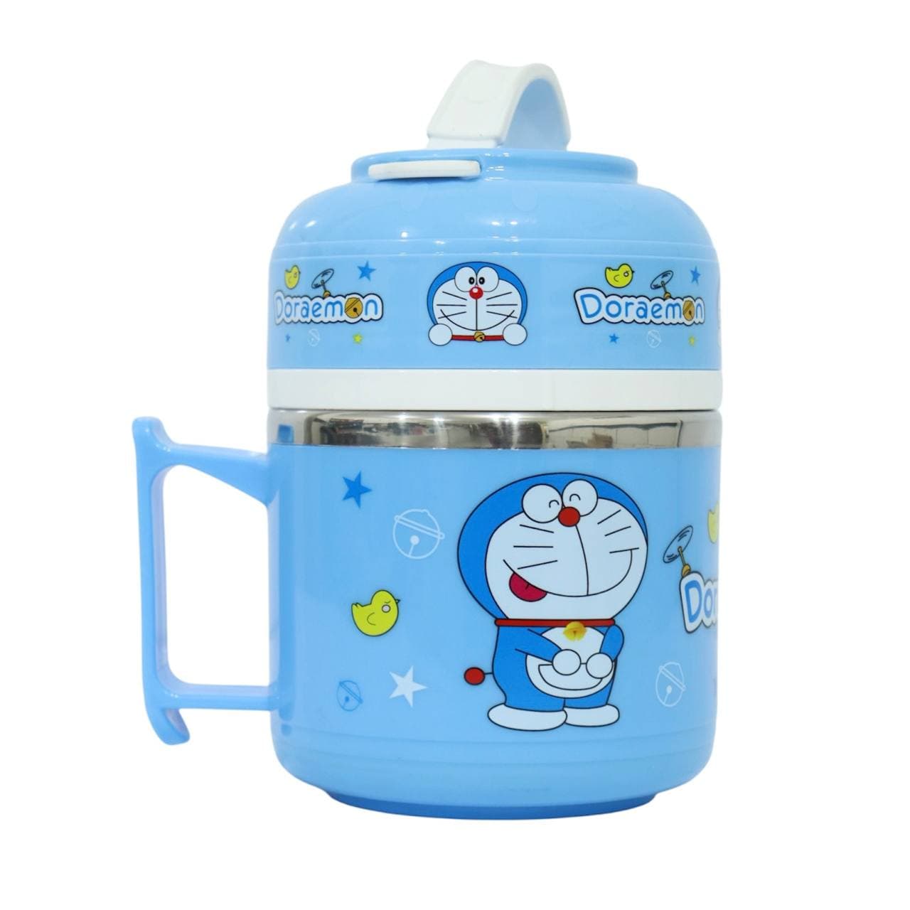 ظرف غذای استیل دورایمون دسته دار