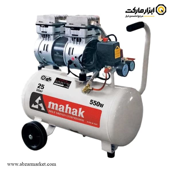 کمپرسور باد سایلنت محک 25 لیتری مدل HSU550-25L