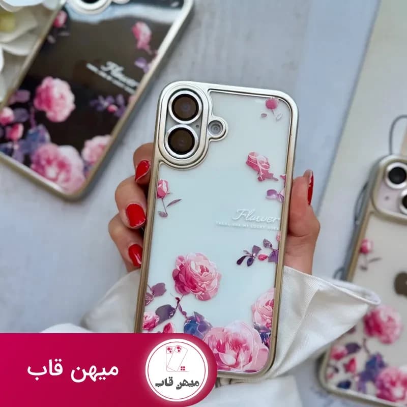 قاب گوشی آیفون Lucky Rose - کد (۸۸۵۴۱)