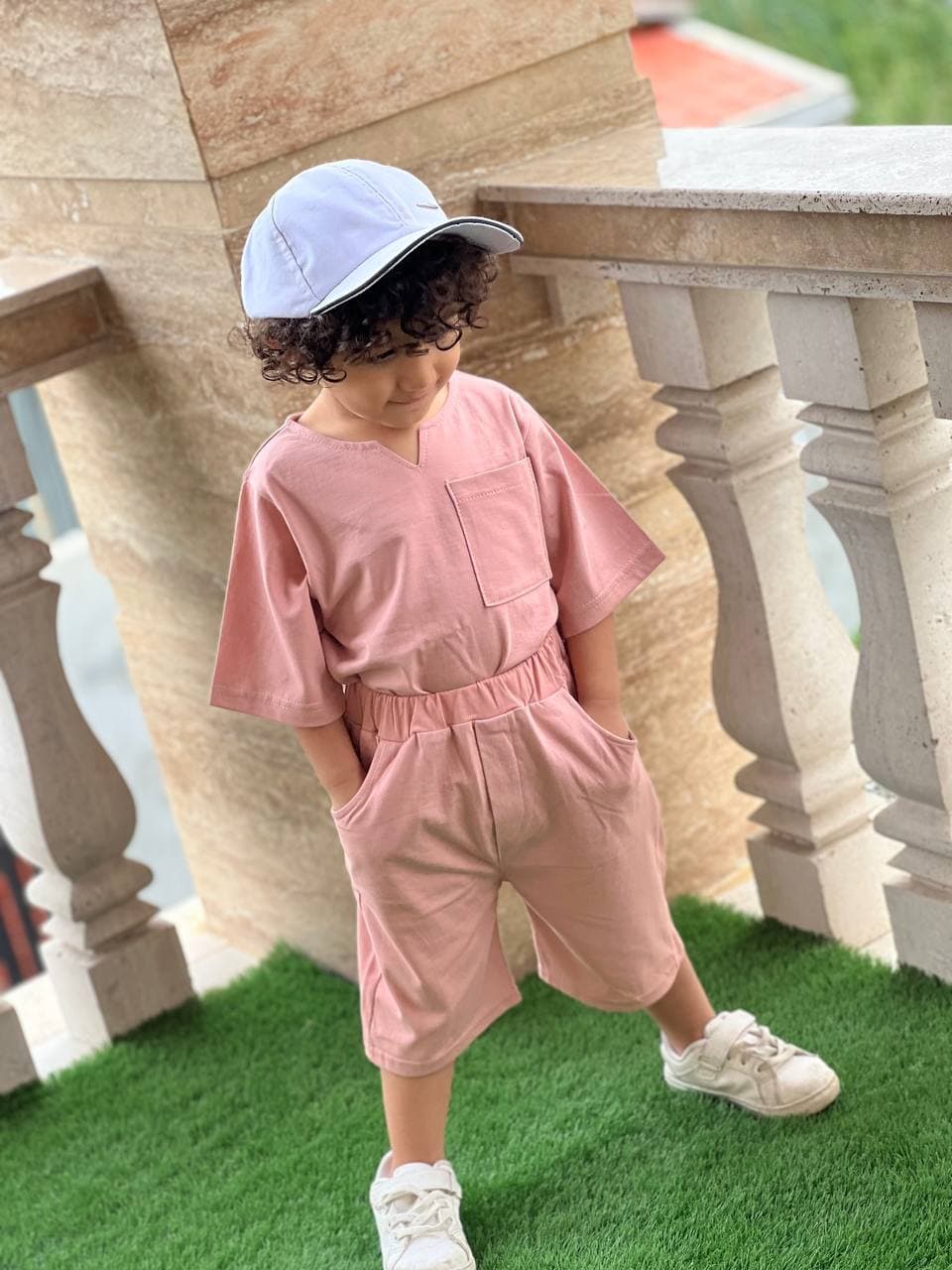 ست تیشرت شلوارک کوبایی اسپرت مناسب 2 تا 10 سال شناسه :706