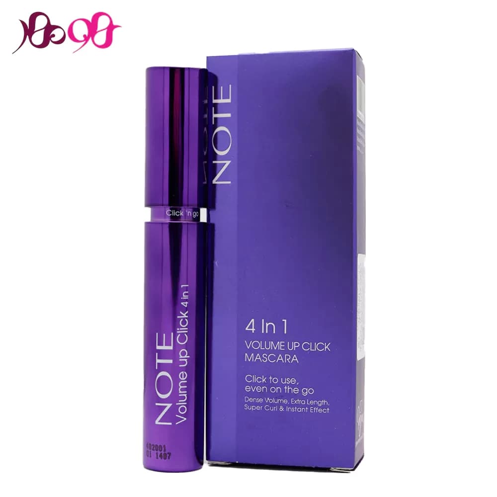 ریمل حجم دهنده نوت NOTE مدل 4 در 1