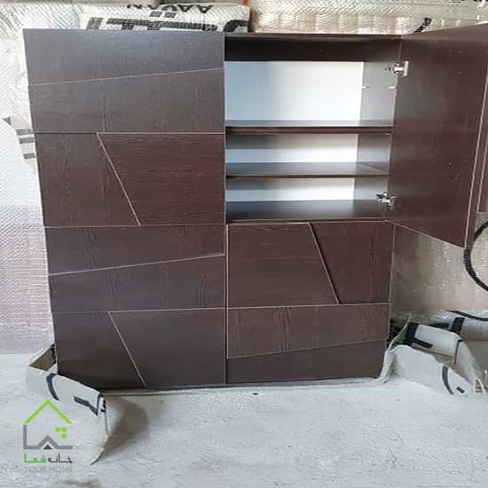 جاکفشی ساده چوبی آپارتمانی