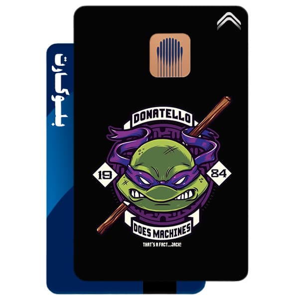 استیکر بلوکارت مدل لاک پشت های نینجا کد CAB796-KB