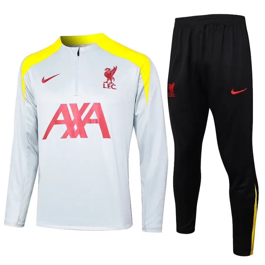 ست سویشرت نیم زیپ لیورپول 2024 روشن