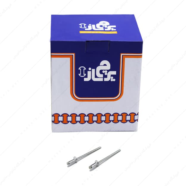 میخ پرچ سایز 5×8 میلی متر برند پرچ ساز بسته 800 عددی