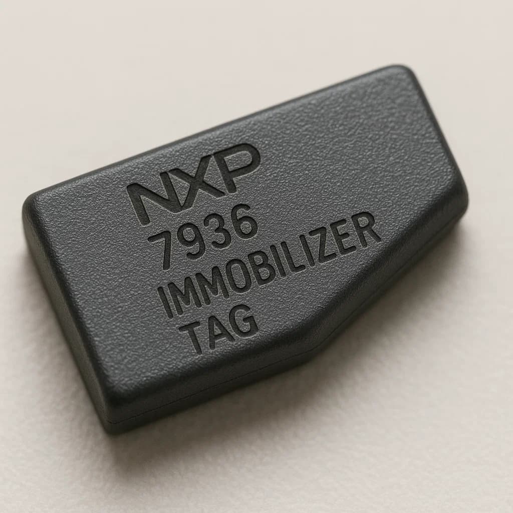 چیپ سوئیچ 206 کد 7936 برند NXP | اصلی مخصوص ایموبلایزر پژو