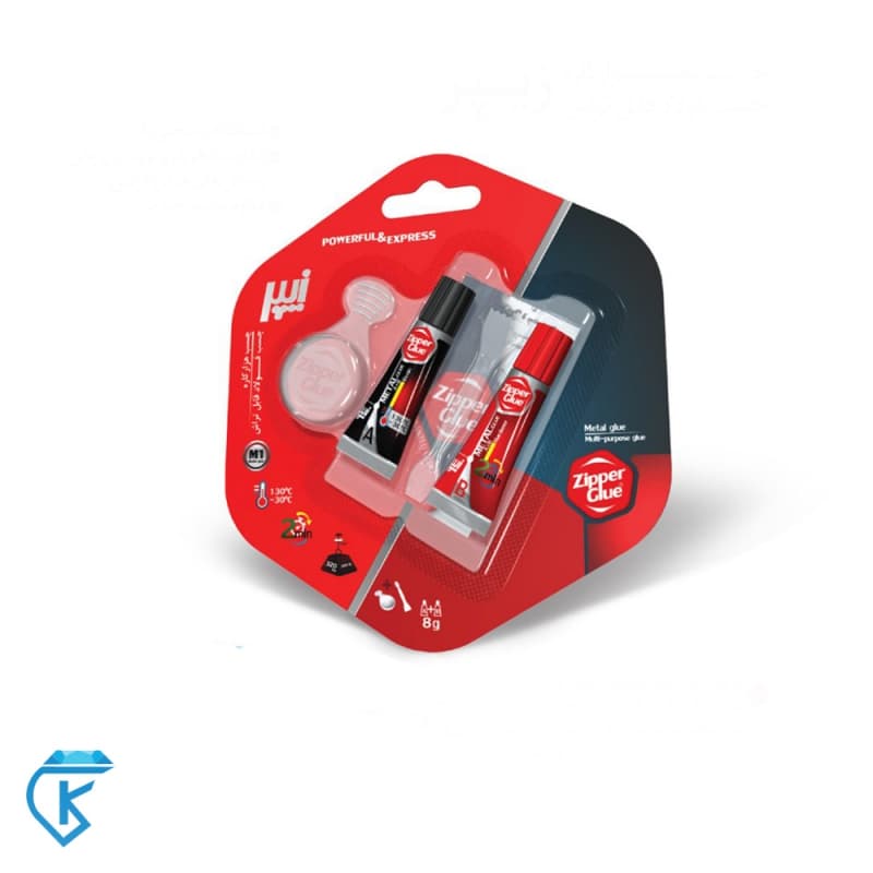 چسب دوقلوی هزار کاره مات 8 گرم M1 زیپر