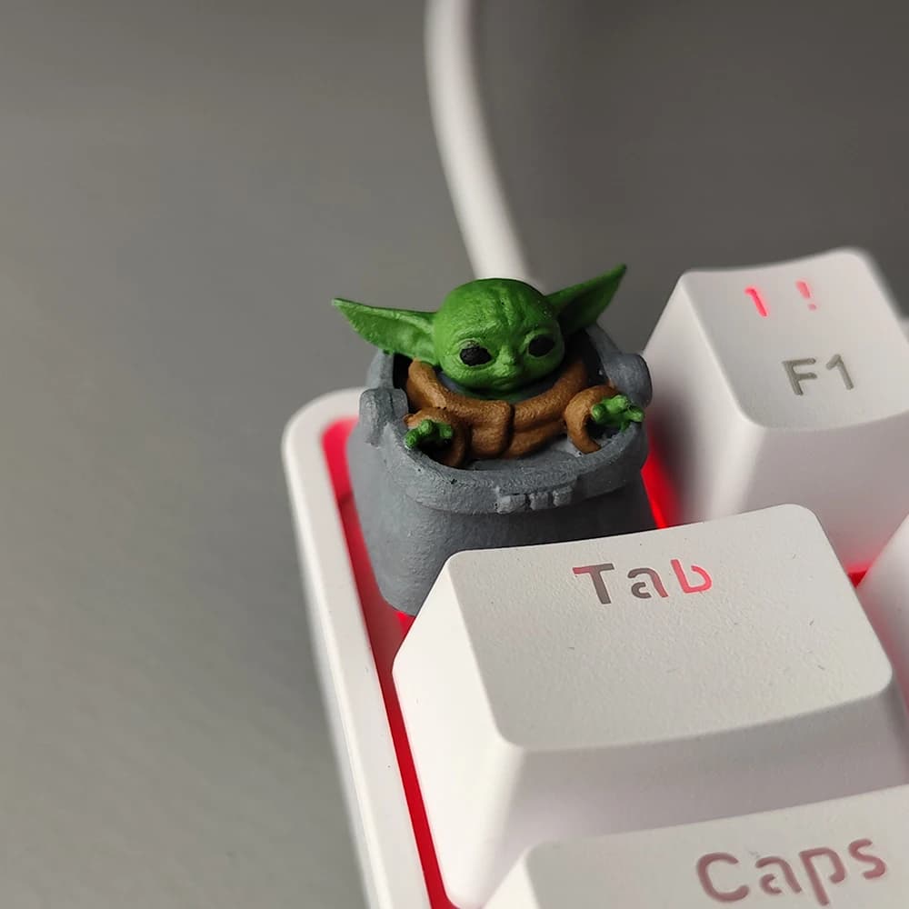 کلید مکانیکال (کیکپ) مدل BabyYoda
