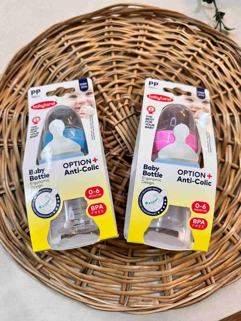 شیشه شیر متوسط ارتودونسی ( بی بی لند 306 ) نوزادی کد 42010