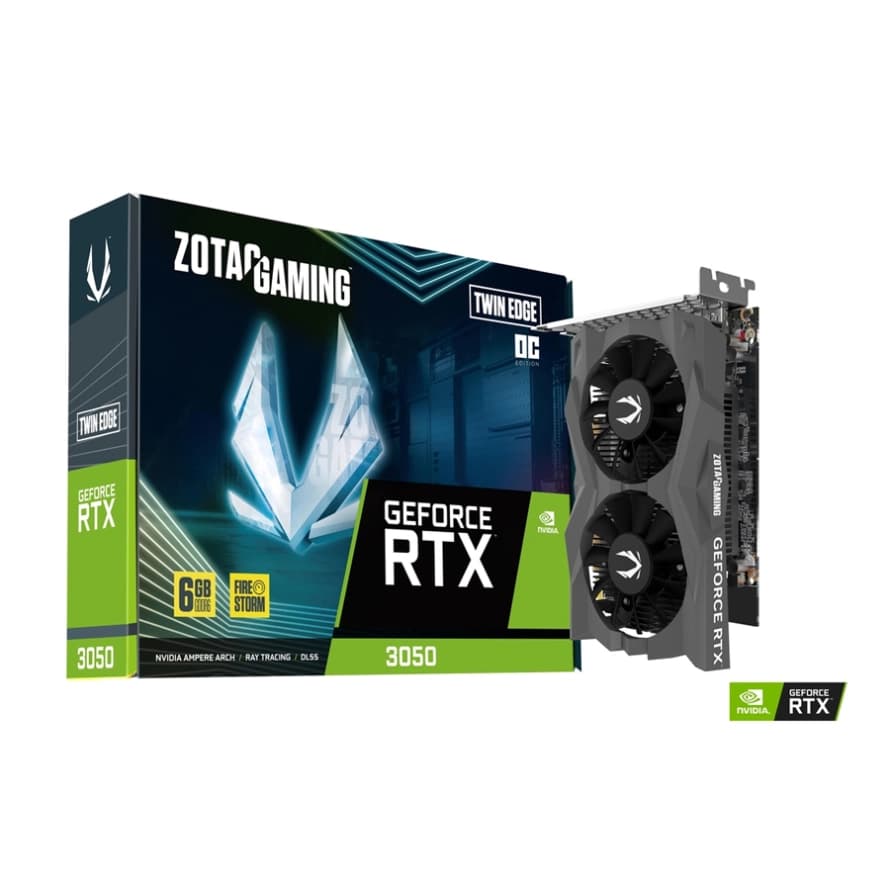 کارت گرافیک زوتک مدل GAMING GeForce RTX 3050 Twin Edge OC