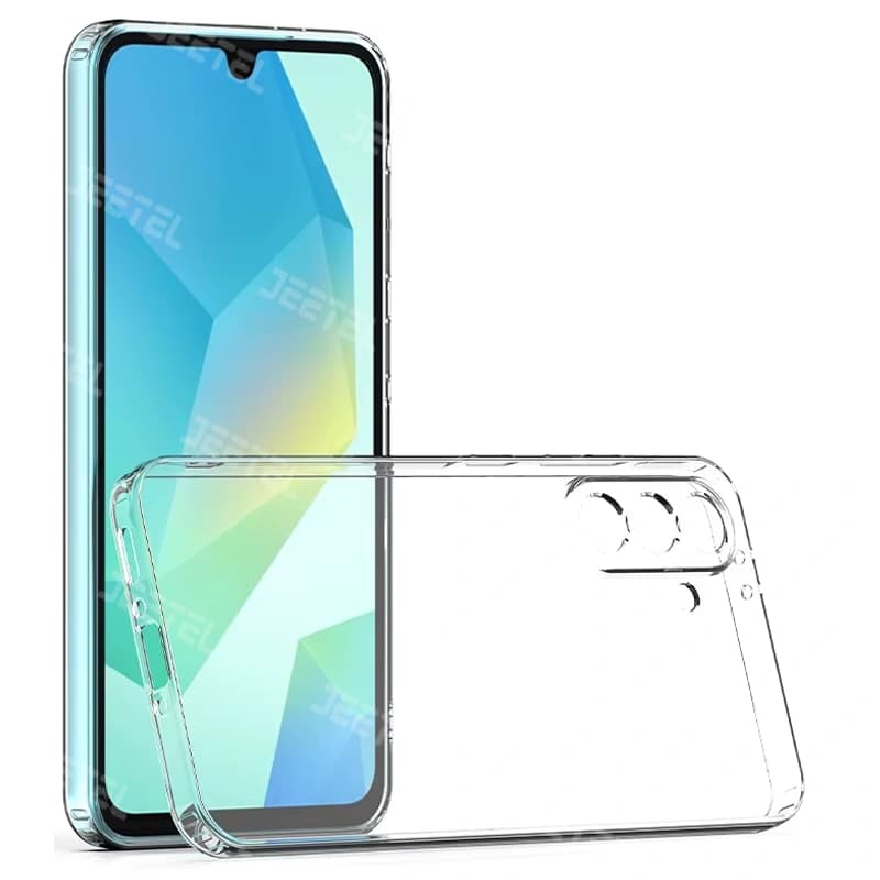 قاب شفاف گوشی Samsung Galaxy A26 مدل ژله ای محافظ لنزدار