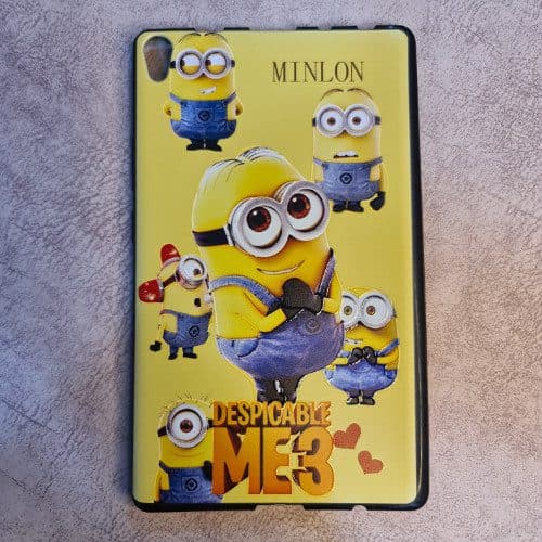 قاب طرح دار تبلت لنوو Lenovo TAB 3 8 Plus TB-8703X طرح دخترانه