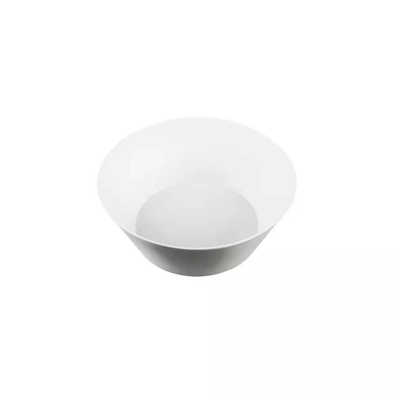 پیاله چینی زرین فرم اس سفید (سایز 12)