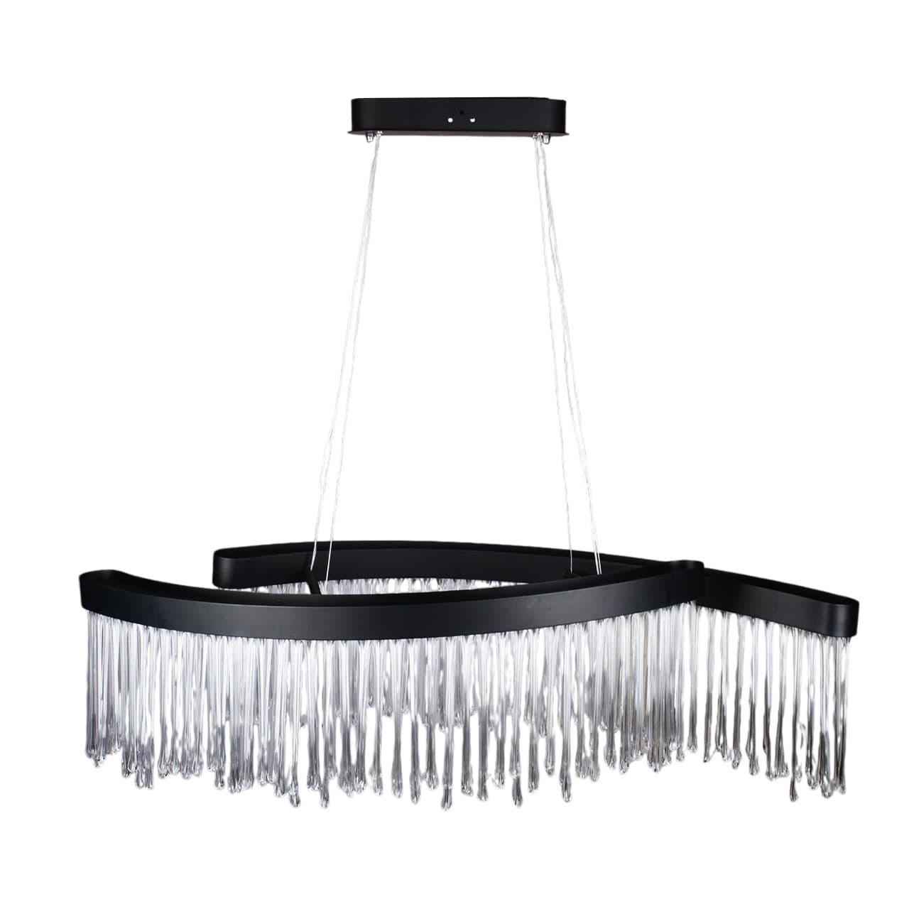 لوستر کریستالی چشمه نور کد X4850/80*30BK