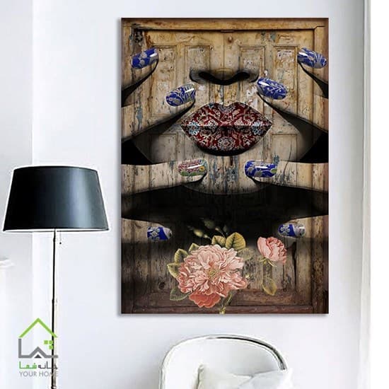 تابلو هنری دربی به روی عشق