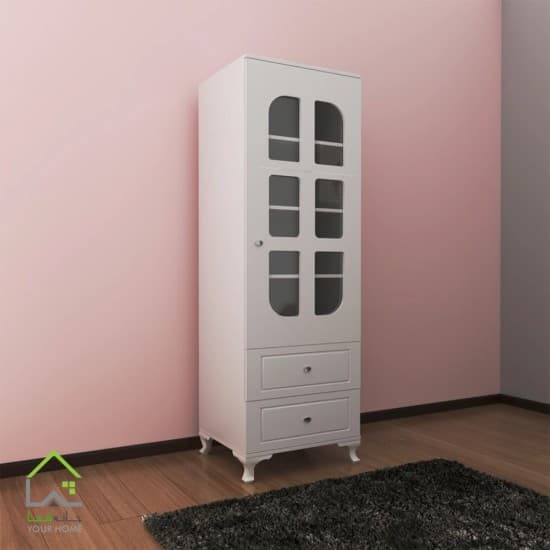 کمد لباس با طراحی ساده و کاربردی