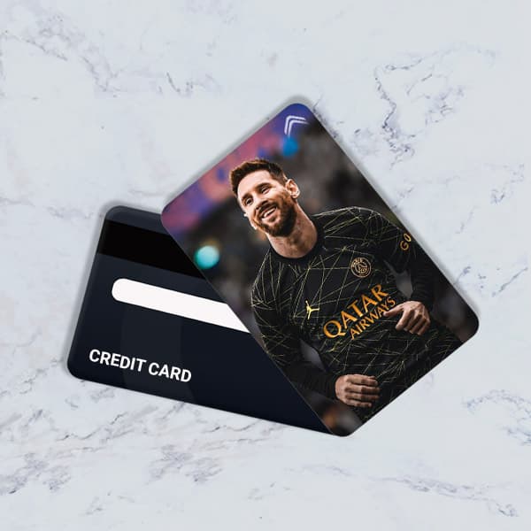 استیکر کارت بانکی مدل لیونل مسی کد CAD597-K