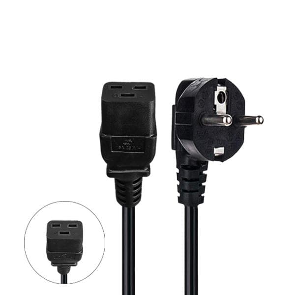 کابل برق مس 1.5*3 مدل UPS C19 طول 1.8 متر