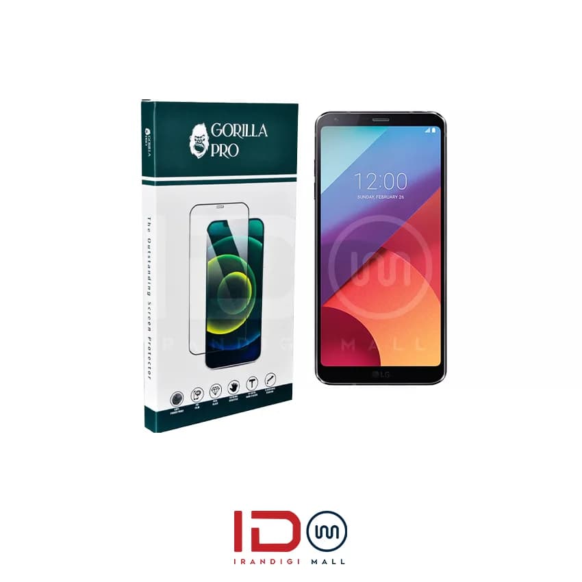 گلس و محافظ هیدروژلی (پرایوسی) نمایشگر گوشی ال جی مدل LG G6