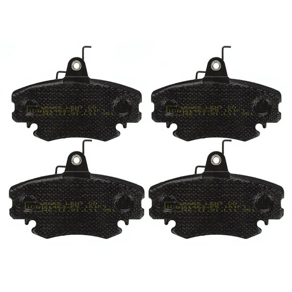 لنت ترمز جلو خودرو ال 90 پارس لنت بسته 4 عددی