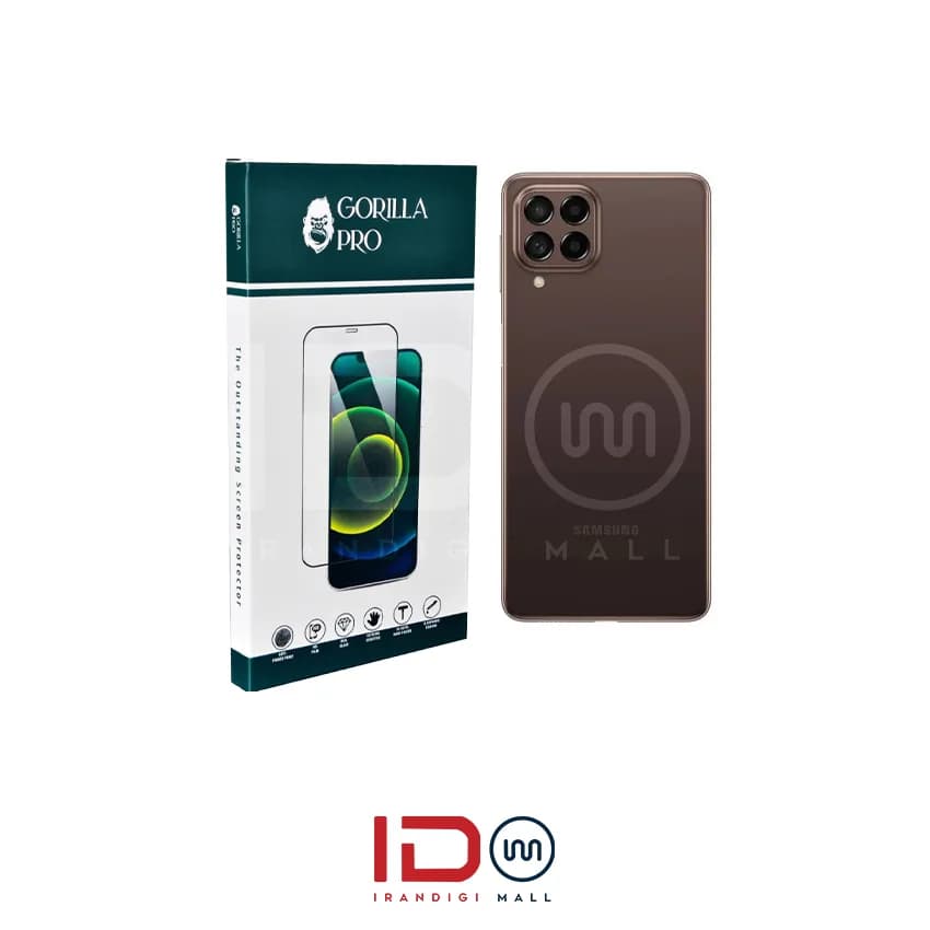 گلس و محافظ هیدروژلی (شفاف) بدنه گوشی سامسونگ مدل Galaxy M53