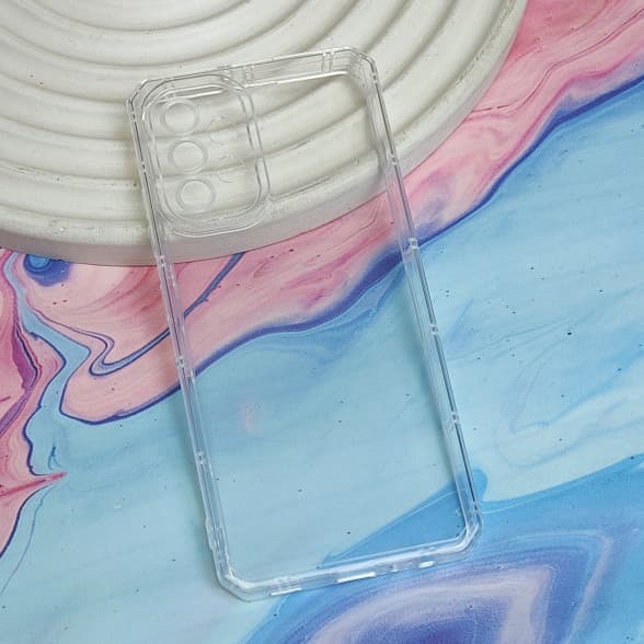 قاب ژله ای شفاف محافظ لنزدار Samsung A32 4G