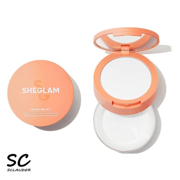 پودر فیکس دو منظوره شیگلم مدل Insta-ready رنگ taro