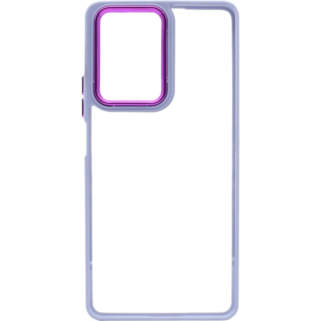 کاور پشت شفاف دور محافظ متال مدل new skin مناسب برای گوشی شیائومی POCO X5 PRO