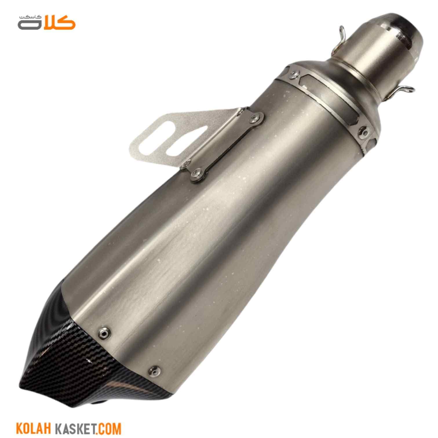 اگزوز موتور سیکلت قهرمانی AKRAPOVIC دو لول استیل نسوز