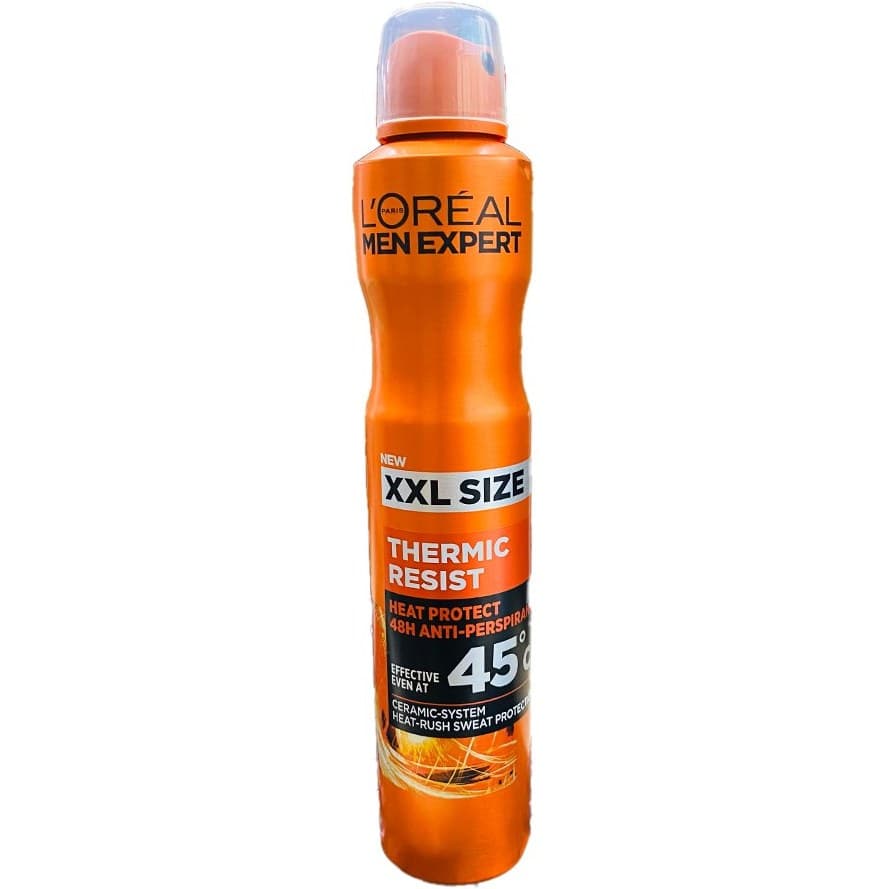 اسپری ضد تعریق مردانه لورال مدل ترمیک رسیست 48 ساعته 250 میل
