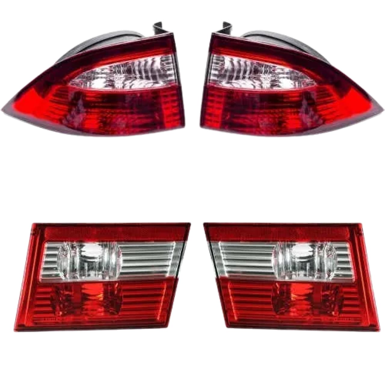 چراغ خطر عقب سمند SNT LX بسته 4 تایی