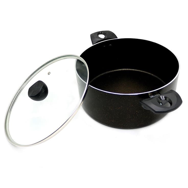 قابلمه تفلون سایز 28 دورو گرانیت تیارا